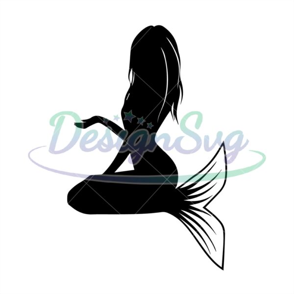 disney-little-mermaid-ariel-fish-tail-svg-silhouette