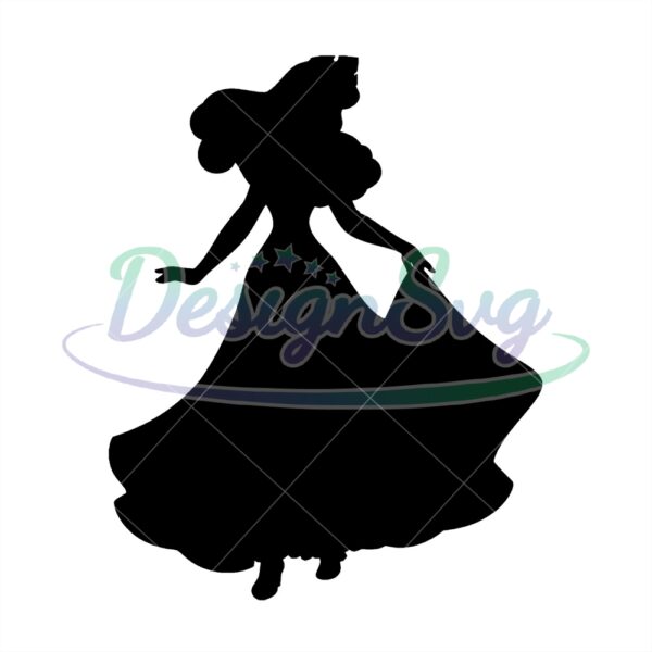 disney-aurora-sleeping-beauty-princess-silhouette-svg