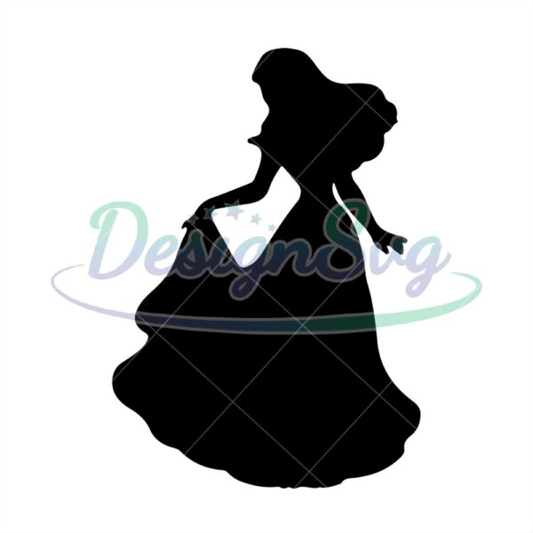 aurora-disney-sleeping-beauty-princess-silhouette-vector-svg