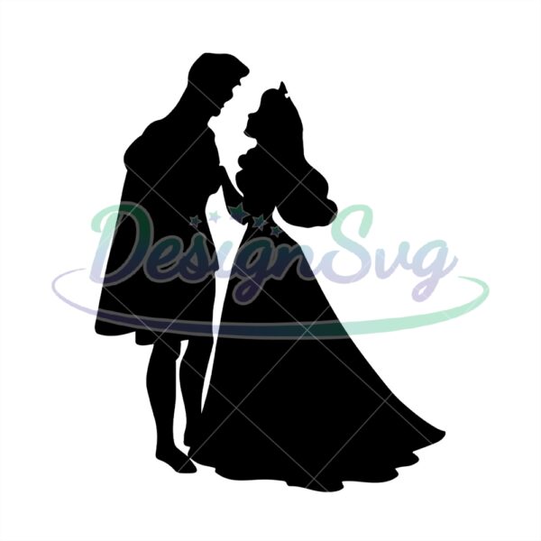 disney-princess-aurora-and-prince-phillip-silhouette-svg-digital-file