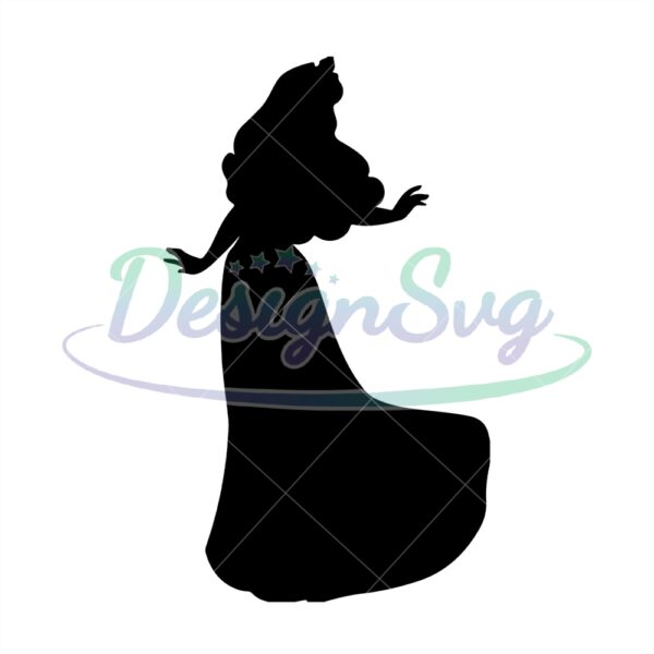 sleeping-princess-aurora-disney-cartoon-silhouette-svg