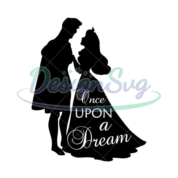 once-upon-a-dream-phillip-and-aurora-princess-silhouette-svg