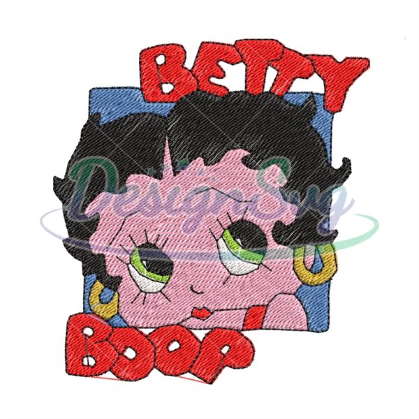 cartoon-betty-boop-lovely-embroidery-png