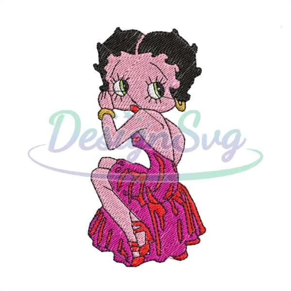 lovely-character-betty-boop-embroidery-png