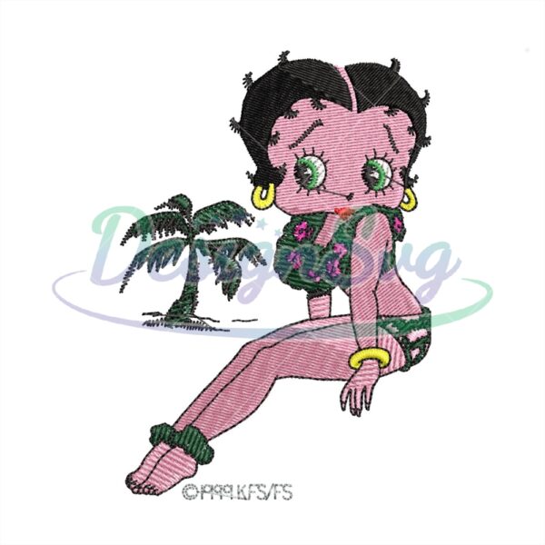 betty-boop-relaxing-in-the-beach-embroidery-file-png