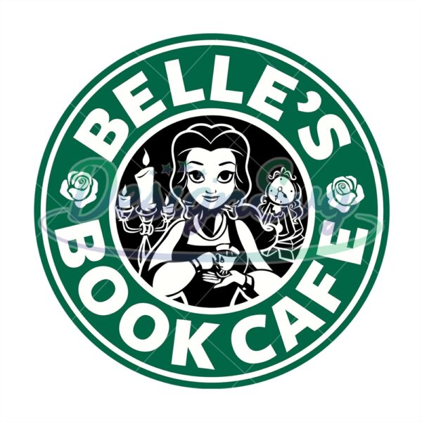 princess-belles-book-coffee-round-logo-svg