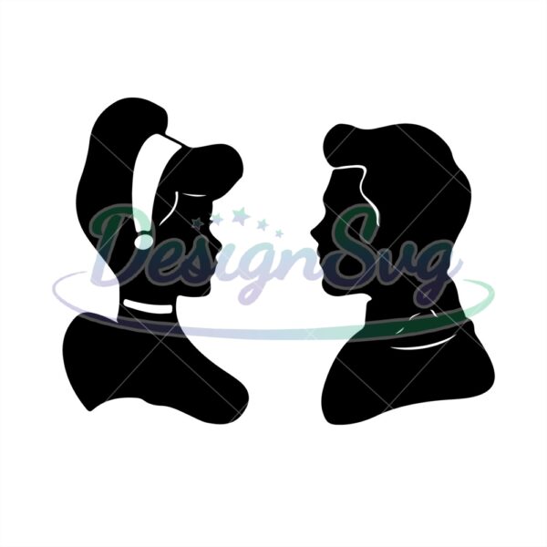 cinderella-and-prince-charming-henry-silhouette-svg