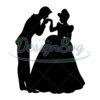 prince-charming-henry-kiss-on-cinderella-hand-silhouette-svg