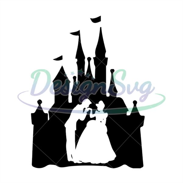 disney-magic-kingdom-cinderella-cartoon-silhouette-svg
