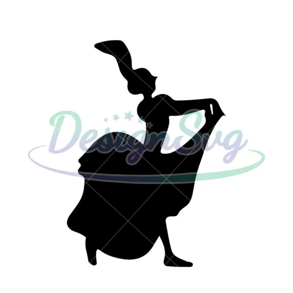 drizella-tremaine-cinderella-disney-cartoon-character-silhouette-svg