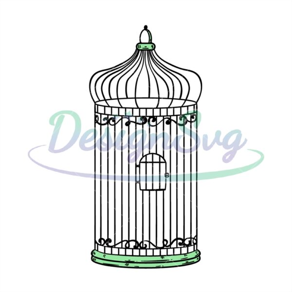 disney-vintage-bird-cages-cinderella-vector-svg