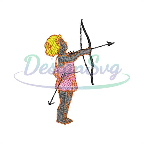 cupid-with-bow-and-arrows-embroidery