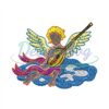 cupid-music-instrument-embroidery