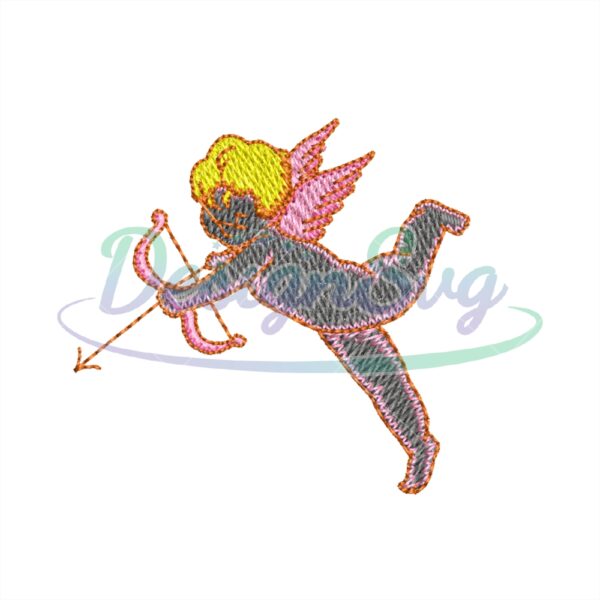 cupid-pink-bow-arrows-embroidery