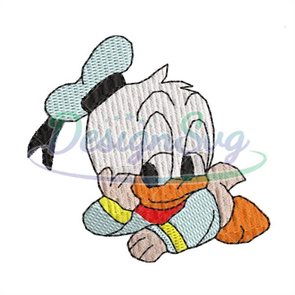 disney-baby-donald-duck-embroidery