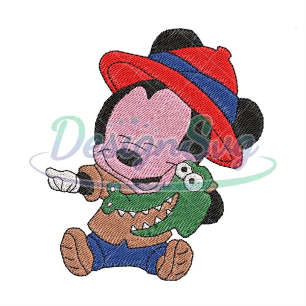 smiling-baby-mickey-mouse-embroidery