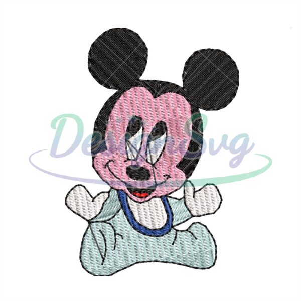 infant-baby-mickey-mouse-embroidery