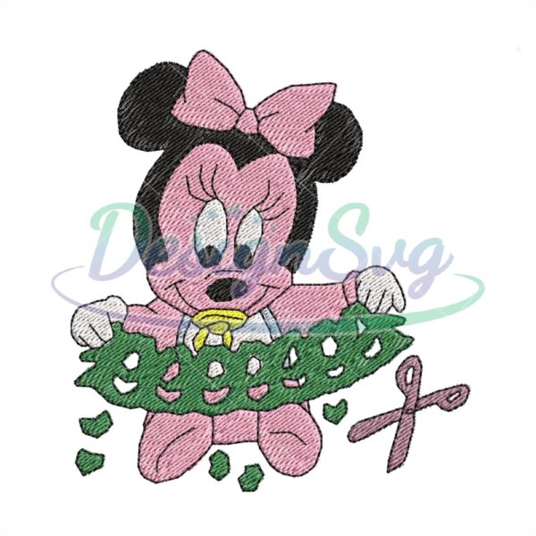 baby-minnie-mouse-paper-cutting-embroidery
