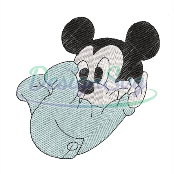 flipping-baby-mickey-mouse-embroidery