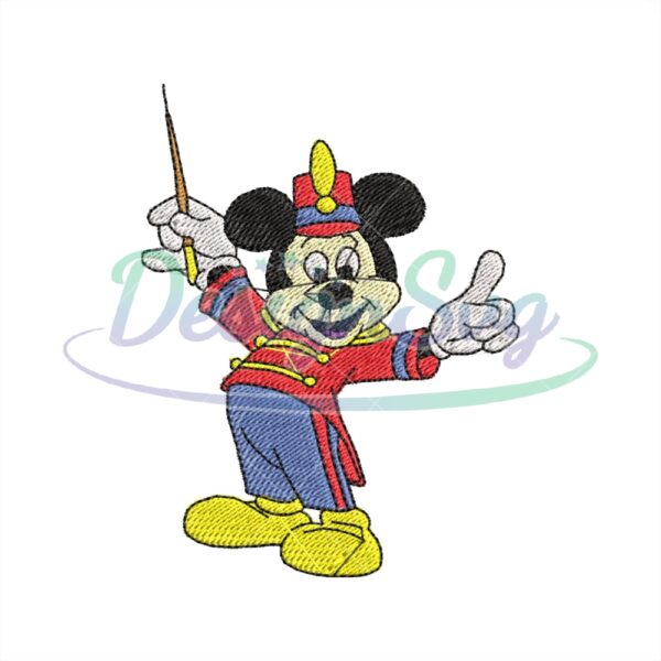Mickey Hometown Parade Embroidery File