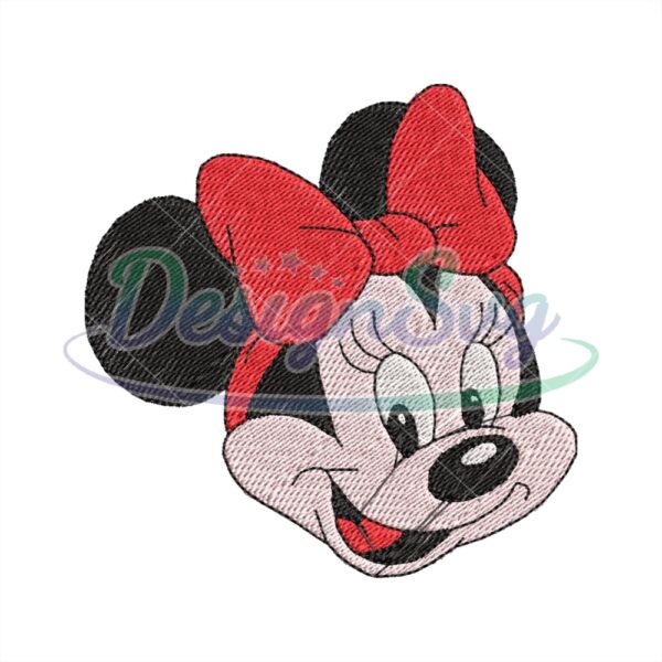 Minnie Cute Mouse Embroidery File