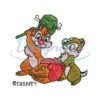 Disney Chip n Dale Walnuts Embroidery