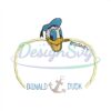 Captain Donald Duck Disney Embroidery