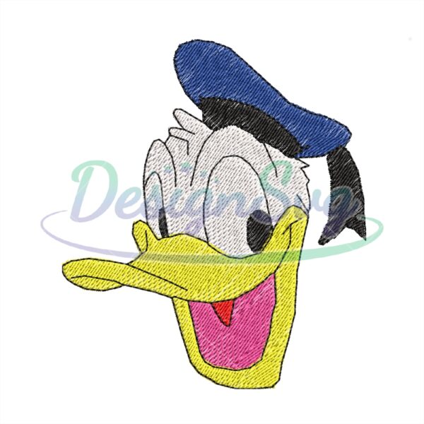 sailor-donald-duck-head-embroidery