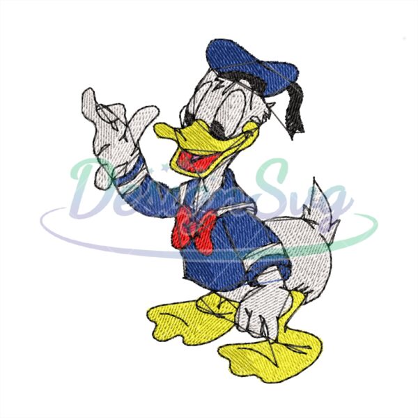 design-donald-duck-embroidery