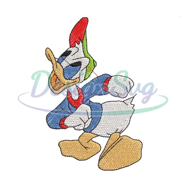teenage-duck-donald-embroidery