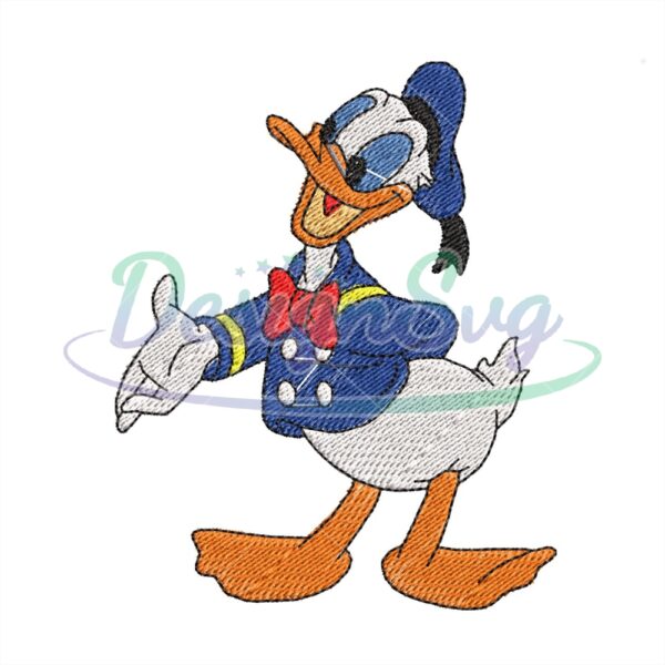 disney-cartoon-duck-donald-embroidery