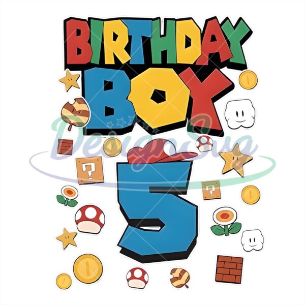 super-mario-bros-happy-5th-birthday-boy-png