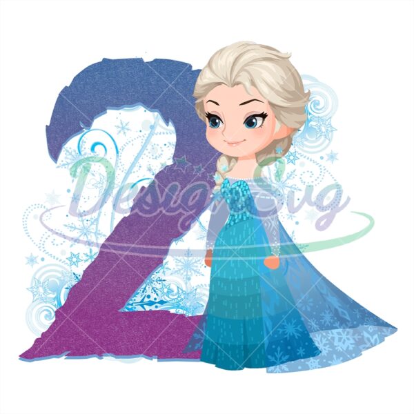 frozen-princess-elsa-happy-2nd-birthday-png
