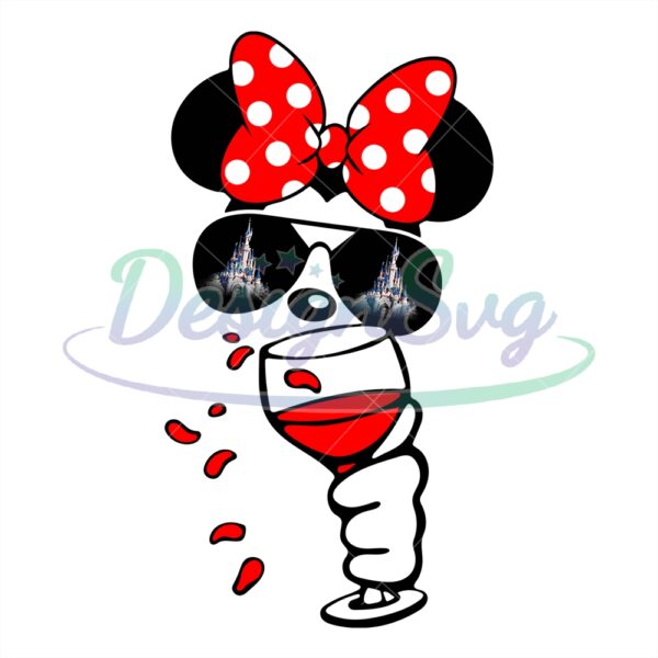 minnie-kingdom-glasses-wine-png