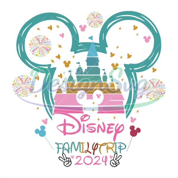 mickey-rainbow-castle-family-trip-2024-png