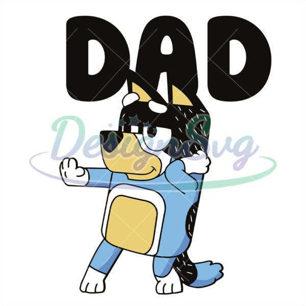 bandit-heeler-dad-bluey-dog-svg