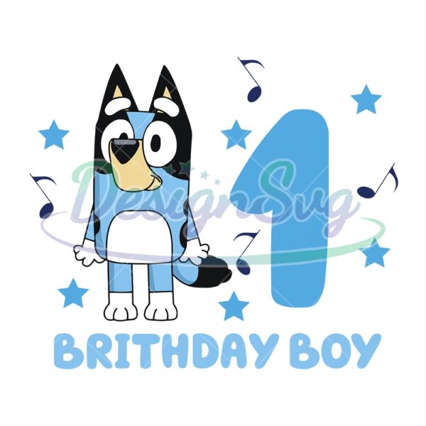 bluey-first-birthday-boy-svg