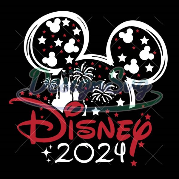 disneyland-magic-castle-2024-silhouette-svg