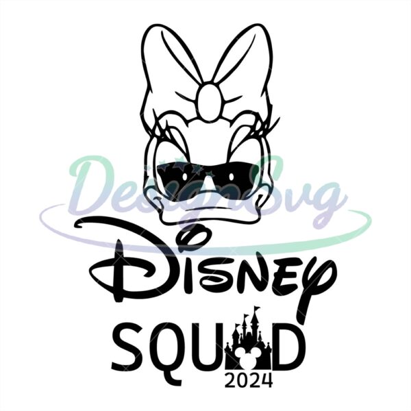 daisy-duck-disney-squad-2024-svg