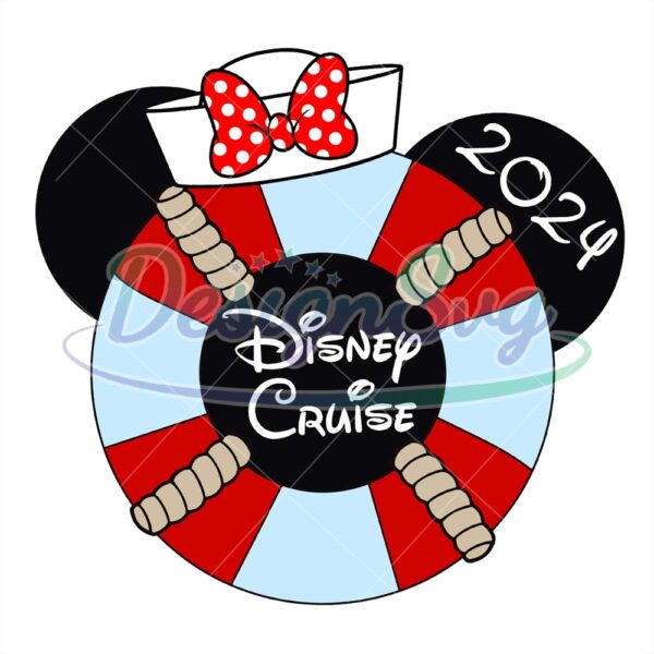 minnie-mouse-disney-cruise-2024-svg