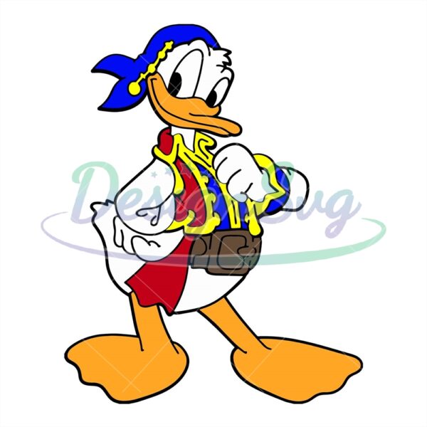 disney-pirate-duck-donald-svg