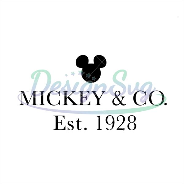 mickey-and-company-est-1928-clipart-png