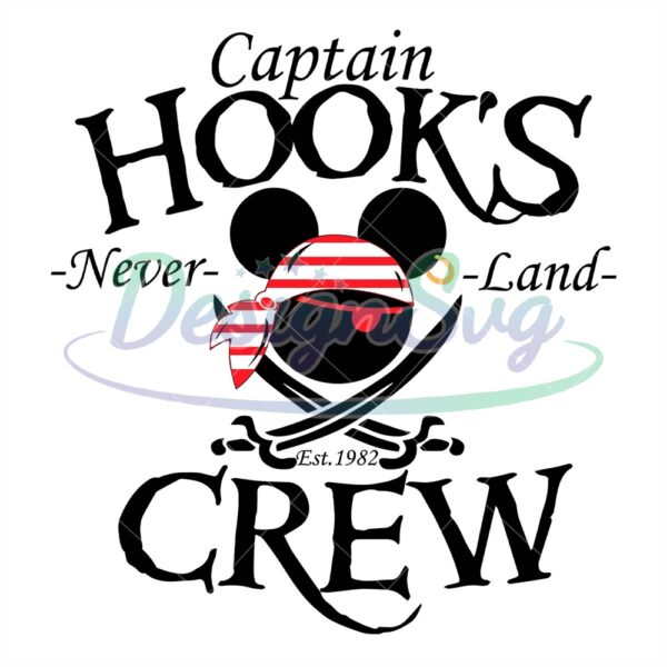 mickey-captain-hooks-crew-svg