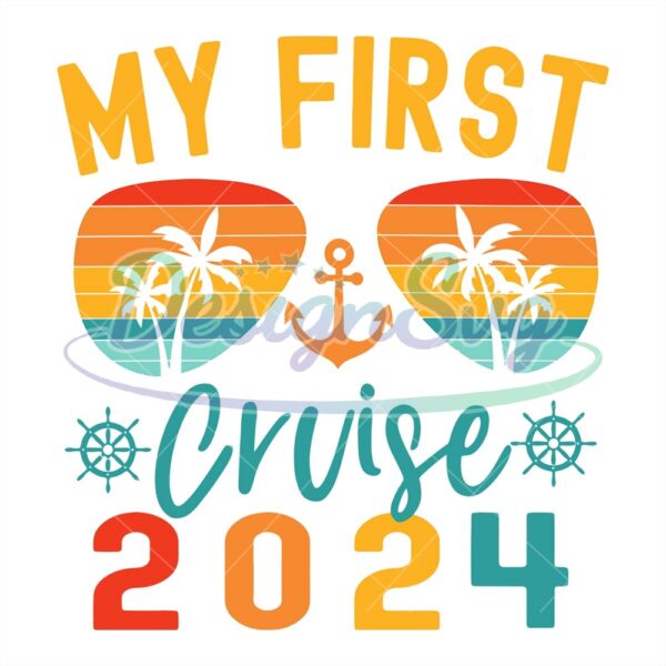 my-first-cruise-summer-vacation-2024-svg