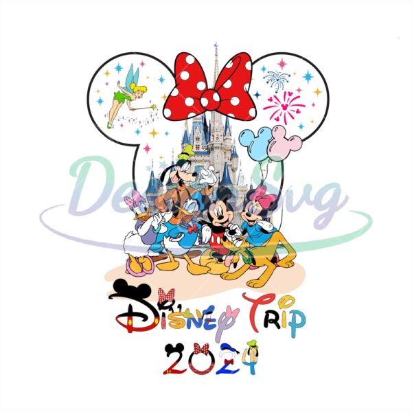 minnie-magic-castle-disney-trip-2024-png