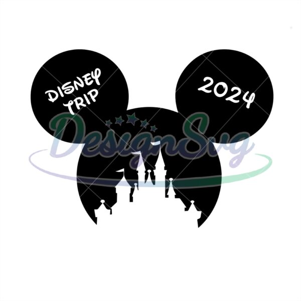 mickey-kingdom-disney-trip-2024-clipart-png