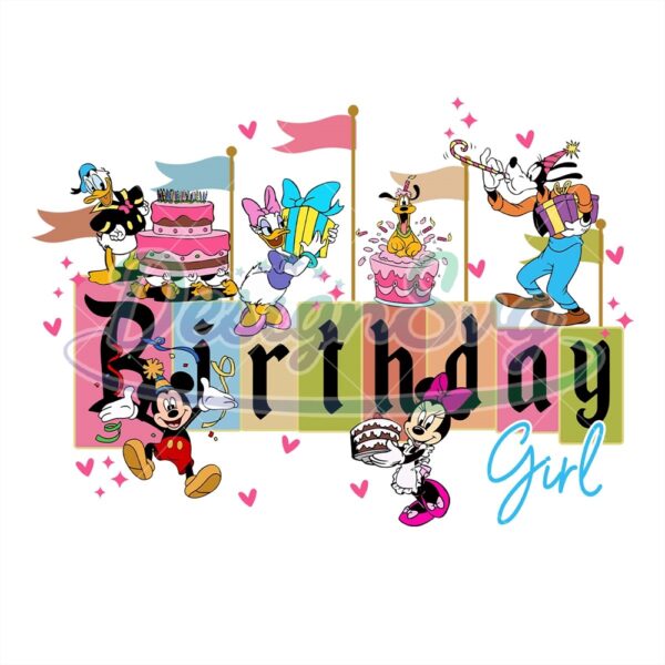 mickey-friends-cake-birthday-girl-png