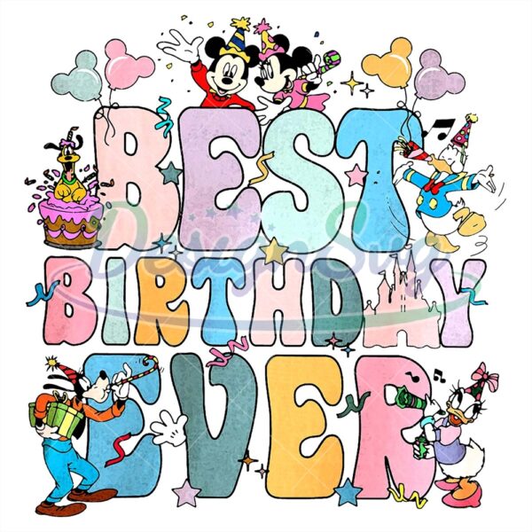 mickey-couple-friends-best-birthday-ever-png