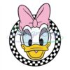disney-daisy-duck-checkered-head-svg