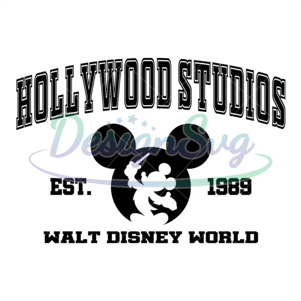 walt-disney-world-hollywood-studios-est-1989-svg